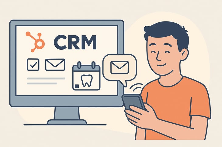 Avec HubSpot CRM les rappels sont automatiss  chaque patient reoit une notification par email ou SMS avant sa consultation  Pas de texte-1