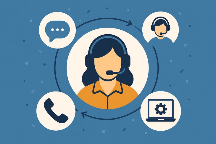 Centraliser et personnaliser les oprations de support Pas de texte illustration