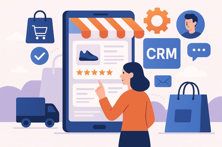 Le paysage de lecommerce volue rapidement et les attentes des consommateurs nont jamais t aussi leves Ils recherchent des expriences fluides pertinentes et personnalises Un CRM robuste nest plus un luxe mais une ncessit Pas dcriture juste lillustrati-3