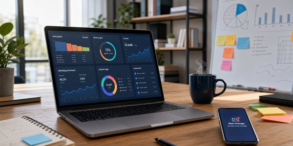 laptop avec graph