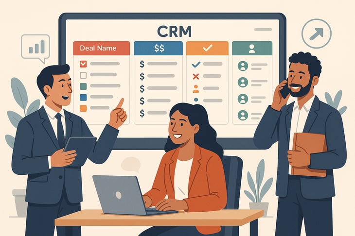 Un CRM conu pour les commerciaux Pas de texte illustration-1