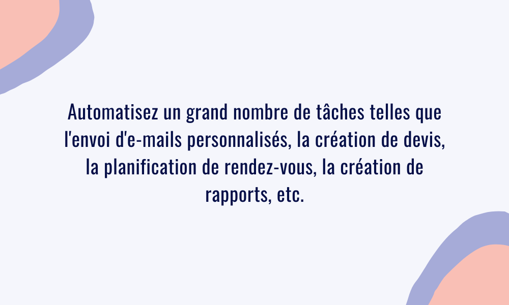 Automatiser tâches
