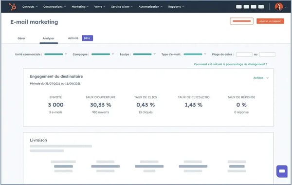 Email transactionnel HubSpot