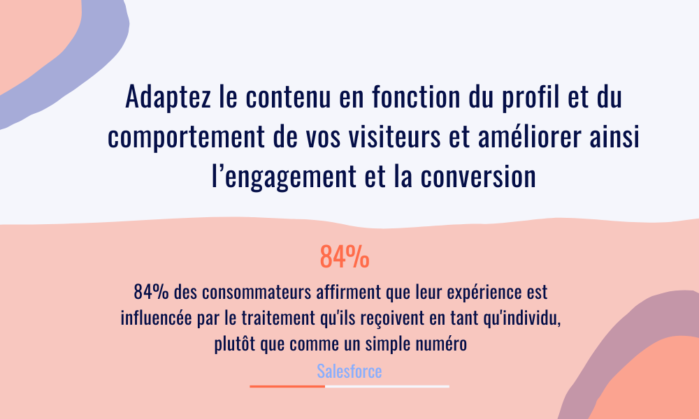 personnalisation contenu
