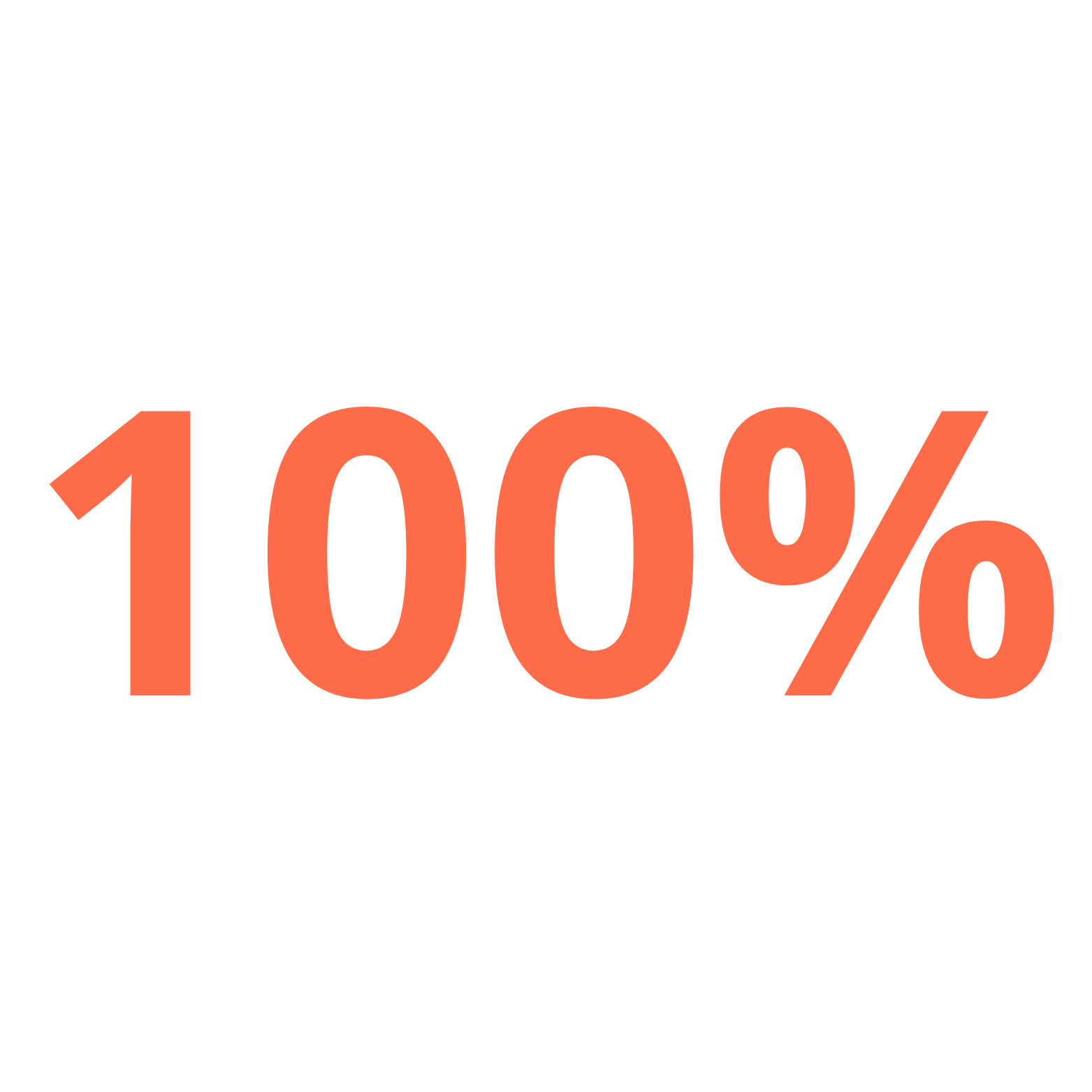 100%